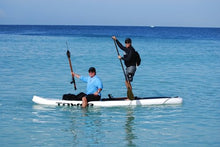 Load image into Gallery viewer, Tower Xplorer Inflatable 14' Stand Up Paddle Board - (8 Inches Thick) - Universal SUP Wide Stance - Premium SUP Bundle (Pump &amp; Adjustable Paddle Included) - Non-Slip Deck - Youth and Adult
