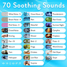 Load image into Gallery viewer, Serene Evolution White Noise Machine for Sleeping Adult or Baby with 70 Sounds | White Noise Machine for Office Privacy &amp; Noise Cancelling | Sleep Sound Machine for Adults | Fan, Ocean, Rain Sounds
