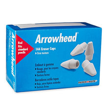 Load image into Gallery viewer, Paper Mate Arrowhead Pink Pearl Cap Erasers, 144 Count
