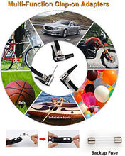 Load image into Gallery viewer, Akface Tire Inflator Portable Air Compressor, DC 12V Digital Air Pump for Car Tires, Bicycles and Other Inflatables, Auto Shut Off Feature
