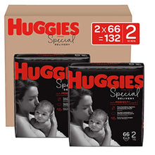 Load image into Gallery viewer, Huggies Special Delivery Hypoallergenic Baby Diapers, Size 2, 132 Ct, One Month Supply
