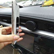 Load image into Gallery viewer, Phone Magnet Sticker, Uuustar 10PACK Metal Plates with Full Adhesive for Magnetic Car Mount Phone Holder (10PACK)
