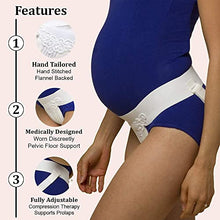 Load image into Gallery viewer, It's You Babe V2 Vulvar Varicosity, Pelvic Floor &amp; Organ Prolapse Support | Reduce Swelling Pre &amp; Postpartum | Maternity Compression Therapy &amp; Hernia Belt | Pregnancy Must Haves, Small
