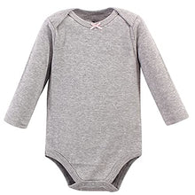 Load image into Gallery viewer, Hudson Baby Unisex Baby Cotton Long-sleeve Bodysuits, Girl Baby Bear, 0-3 Months
