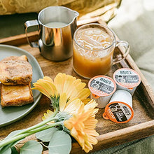 Load image into Gallery viewer, Maud's Dark Roast Decaf Coffee (Decaf Tall Dark and Handsome) 24ct. Solar Energy Produced Recyclable Single Serve Decaf Dark Roast Coffee Pods, 100% Arabica Coffee California Roasted, KCup Compatible
