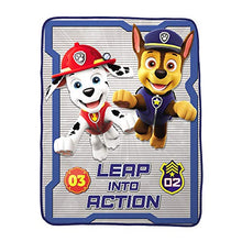 Load image into Gallery viewer, Nickelodeon Paw Patrol Super Soft Kids Bedding Set, 6 Piece Full Size, Includes Grey Leap Into Action Throw
