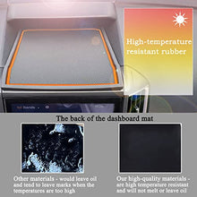 Load image into Gallery viewer, JKCOVER Dashboard Mats Compatible with Subaru Crosstrek/Impreza 2018-2022 and Subaru Forester 2019-2022 Accessories Center Console Liner Mats Inserts Rubber mats （Orange）
