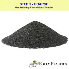 Load image into Gallery viewer, Rock Tumbler Grit Kit and Ceramic Tumbling Filler Media | Polly Plastics (4.5 Pounds Total Weight)
