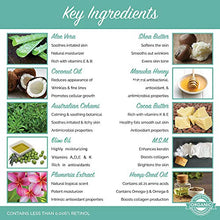 Load image into Gallery viewer, Manuka Honey Face Moisturizer with Coconut Oil, Cocoa Butter, Aloe Vera, Vitamin E and Vitamin C - Anti Aging and Skin Cream - Pore Minimizer and MSM Cream (4 oz)
