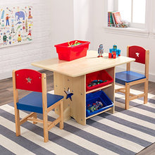 Load image into Gallery viewer, Kidkraft Star Table and Chair Set,Primary
