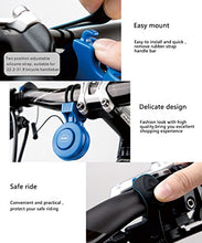 Load image into Gallery viewer, Electric Bike Horn Electronic Bicycle Bell 120 DB Waterproof 3 Sound Modes with Rechargeable Battery (Black)

