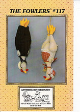 Load image into Gallery viewer, Anything But Ordinary 117 Sewing Pattern The Fowlers (2 chickens)
