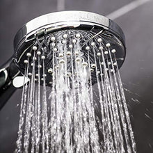 Load image into Gallery viewer, AquaBliss TheraSpa Hand Shower – 6 Mode Massage Shower Head with Hose High Pressure to Gentle Water Saving Mode - 6.5 FT No-Tangle Handheld Shower Head with Extra Long Hose &amp; Adj. Mount | Chrome
