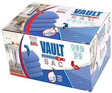 Load image into Gallery viewer, Vacuum Bags | 8 PACK Jumbo Size | Vacuum Storage Bags for Clothes | Vacume Storage Bag | Storage Bags Vacuum Sealed | Vacuum Sealer Bags | Premium 80% Space Saver Heavy Duty Bags | Free Hand Pump
