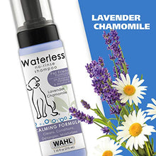Load image into Gallery viewer, Wahl Pet Friendly Waterless No Rinse Shampoo for Animals – Lavender &amp; Chamomile for Cleaning, Conditioning, Detangling, &amp; Moisturizing Dogs, Cats, &amp; Horses – 7.1 Oz
