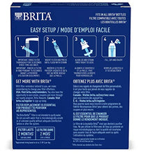 Load image into Gallery viewer, Brita Water Bottle Filter, Premium Water Bottle Replacement Filters, BPA Free, 3 Count

