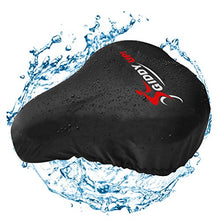 Load image into Gallery viewer, Giddy Up! Bike Seat - Most Comfortable Memory Foam Waterproof Bike Saddle, Universal Fit, Shock Absorbing Including Mounting Wrench - Allen Key - Reflective Band and Waterproof Protection Cover
