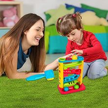 Load image into Gallery viewer, Award Winning Durable Pound A Ball, Stacking, Learning, Active, Early Developmental Montessori Toy, Fun Gift for Toddler &amp; Kids - STEM Developmental Educational Toys - Great Birthday Gift
