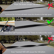 Load image into Gallery viewer, Alfa Gear No Color Fading Fabric Areo Car Roof Rack Pads Cross Bar Pads for Kayak/Canoe/Surf Board/SUP/Snow Board Ski Board Size 17" X13.4"X0.8" 4 pcs/Set with Hood and Trunk Straps Flat Version
