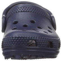 Load image into Gallery viewer, Crocs Kids' Classic Clog | Slip On Boys and Girls | Water Shoes Crib, Navy, C2-C3 US Infant
