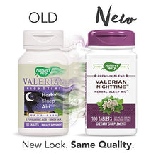 Load image into Gallery viewer, Nature’s Way Valerian Nighttime, Herbal Sleep Aid, 320 mg per Serving, Gluten-Free, 100 Tablets

