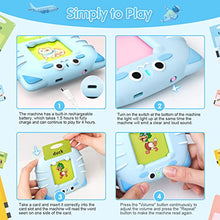 Load image into Gallery viewer, Talking Flash Cards Learning Toys: Talking FlashCards Learning Toys for 2 3 4 5 6 Year Old Boys Girls - Educational Flash Cards for Toddlers Baby - Electronic Flash Cards Toys &amp; 224 Words (Best Blue)
