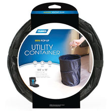 Load image into Gallery viewer, Camco 42903 Mini Pop-Up Utility Container with Built in Storage Strap- Perfect for Travel, Dorms, RVs, and More
