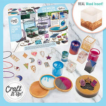Load image into Gallery viewer, Resin Kit by Craft It Up! - Complete Starter Jewelry Making Resin Kit for Beginners - All Inclusive Craft Resin Starter Kit - Epoxy Resin Kit with Molds, Charms, Dyes &amp; Dry Flowers Included - Gift Set
