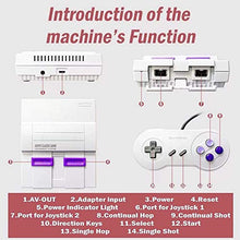 Load image into Gallery viewer, 660 Retro Game Console,NES Classic Mini Game System with Build-in Video Games and 2 Controllers,AV and HDMI Output,An Ideal Gift for Kids and Adults.
