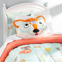 Load image into Gallery viewer, dream FACTORY Casual Woodland Friends Comforter Set, Twin, Green
