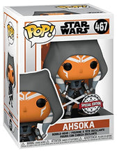 Load image into Gallery viewer, Funko Pop! Star Wars: The Mandalorian - Hooded Ahsoka with Dual Sabers Vinyl Bobblehead, Amazon Exclusive
