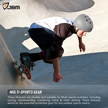 Load image into Gallery viewer, JBM Skateboard Helmet CPSC ASTM Certified Impact Resistance Ventilation for Multi-Sports Cycling Skateboarding Scooter Roller Skate Inline Skating Longboard
