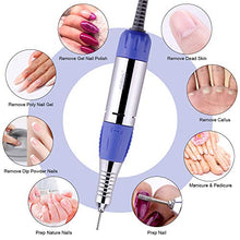 Load image into Gallery viewer, Makartt Nail Drill Electric Nail File Machine JD700 Professional 30000RPM Manicure Drill for Acrylic Nails Remove Gel Polish Poly Nail Extension Gel B-01
