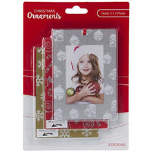Load image into Gallery viewer, 2x3 Acrylic Christmas Ornaments - 3 Pack
