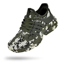 Load image into Gallery viewer, Troadlop Boys Shoes Casual Non Slip Gym Sports Walking Tennis Shoes for Boys Camouflage Green Size M US 2 Little Kid

