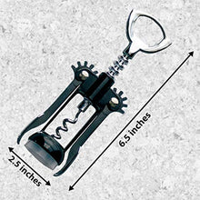 Load image into Gallery viewer, Evriholder Winged Corkscrew, Standard, Silver
