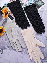 Load image into Gallery viewer, Boao 3 Pairs Women Sun Protective Gloves UV Protection Summer Sunblock Gloves Touchscreen Gloves for Driving Riding
