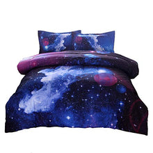 Load image into Gallery viewer, A Nice Night Galaxy Bedding Sets Outer Space Comforter 3D Printed Space Quilt Set Full Size
