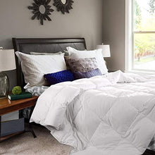 Load image into Gallery viewer, Maple Down Duvet Insert King Size, Down Alternative Comforter Quilted with Corner Tabs for All Season, Soft &amp; Breathable Cotton Surface Machine Washable White
