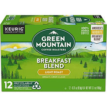 Load image into Gallery viewer, Green Mountain Coffee Breakfast Blend Single-Serve Keurig K-Cup, 12 ct
