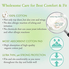 Load image into Gallery viewer, Livlit Large Size Ultra Thin Sanitary Pads, 100% Organic Cotton from Texas, Powerful Leak Protection, Unscented, Chlorine Free and Absorbency of Feminine Periods, Pads for Women (24 Count)
