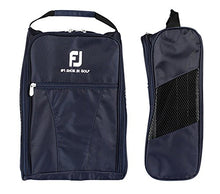 Load image into Gallery viewer, FootJoy Genuine Golf Shoes Bag Zipped Sports Bag Shoe Case - Navy Color
