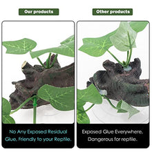 Load image into Gallery viewer, AQUA KT Reptile Corner Branch Terrarium Plant Decoration with Suction Cup for Amphibian Lizard Snake Climbing
