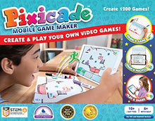 Load image into Gallery viewer, Pixicade: Transform Creative Drawings to Animated Playable Kids Games On Your Mobile Device - Build Your Own Video Game - Gifts for 10 Year Old Girl, Boys - Award Winning STEM Toys for Ages 6 - 12+

