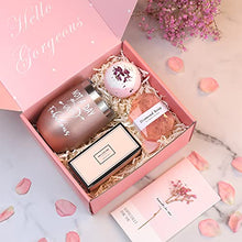 Load image into Gallery viewer, Birthday Gifts For Women-Relaxing Spa Gift Box Basket For Her Mom Sister Best Friend Unique Happy Birthday Bath Set Gift Ideas -Best Birthday Gift Boxes For Women
