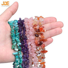 Load image into Gallery viewer, 7-8mm Kyanite Chips Beads for Jewelry Making Natural Gemstone Semi Precious 34" JOE FOREMAN
