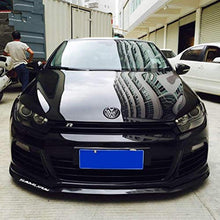 Load image into Gallery viewer, Front Lip ,HengJia Auto Parts 2.5m/8.2ft Car carbon fiber front lip,Front Bumper Lip ,Carbon Lip ,Side Skirt, front lip spoiler 100% waterproof protection(Carbon black)
