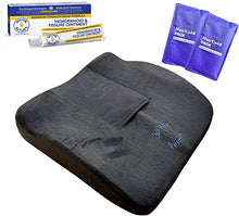 Load image into Gallery viewer, Doctor Butler's Hemorrhoid &amp; Fissure Ointment and Orthopedic Memory Foam Cushion Bundle
