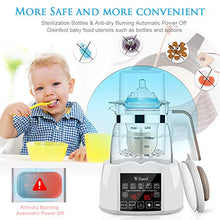 Load image into Gallery viewer, Baby Bottle Warmer Steam Sterilizwer, Water Kettle Milk Adjuster Multifunction Bottle Warm Milk Intelligent Thermostat Food Heater, LED Display Heating Adjustment Boiling and Dechlorination
