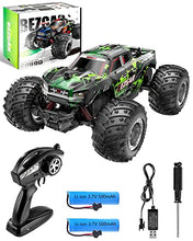 Load image into Gallery viewer, BEZGAR TM201 RC Cars - 1:20 Scale Remote Control Car,2WD Top Speed 15 Km/h Electric Toy Off Road 2.4GHz RC Car Vehicle Truck Crawler with Two Rechargeable Batteries for Boys Kids and Adults
